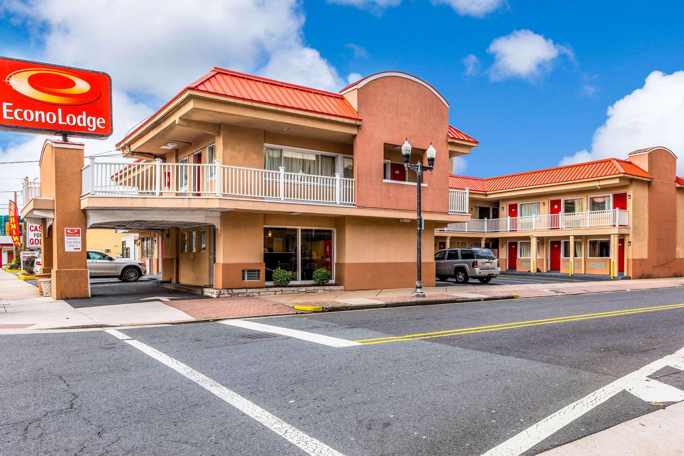 Econo Lodge Beach And Boardwalk Atlantic Stadt Exterior foto