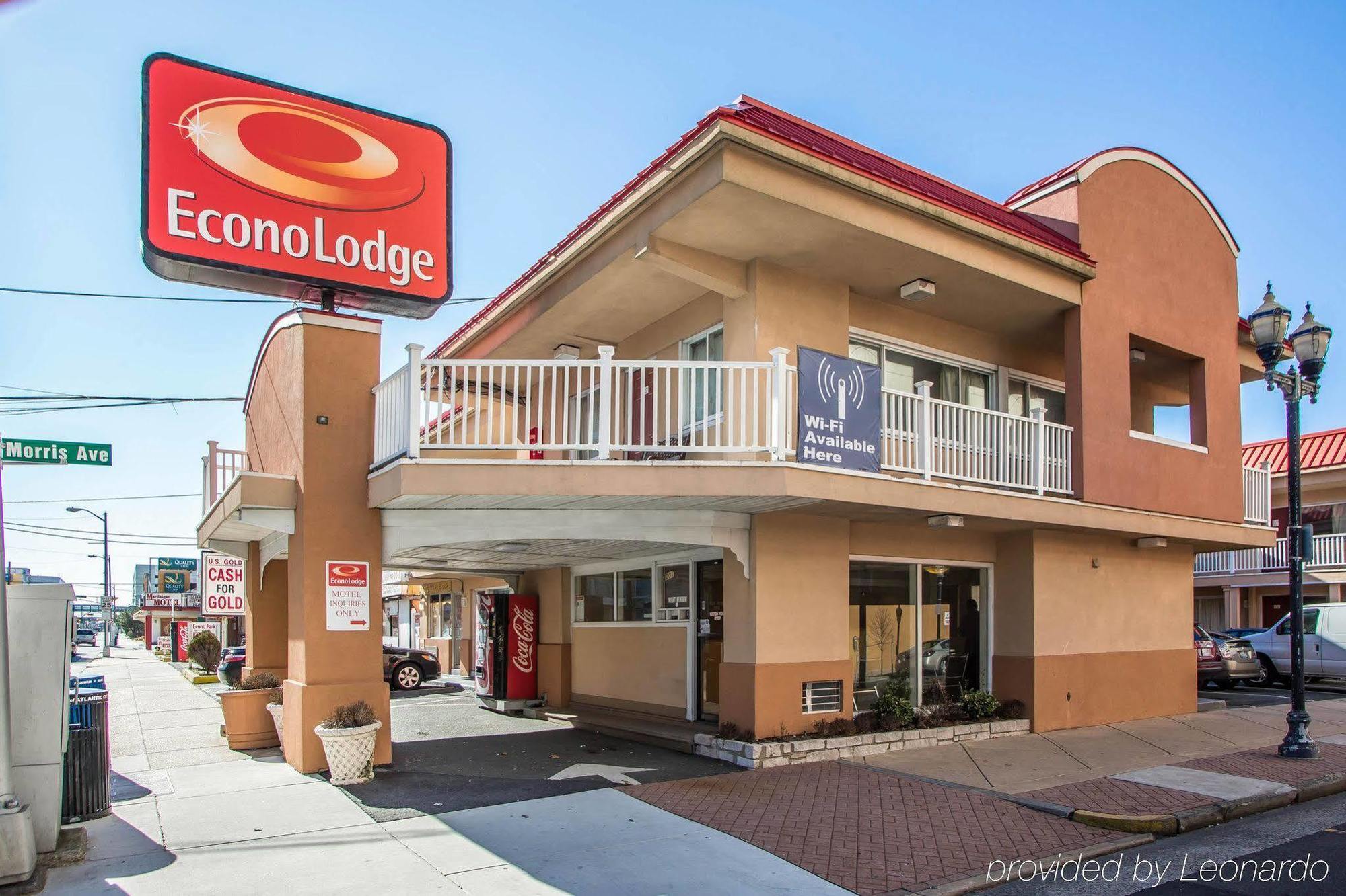 Econo Lodge Beach And Boardwalk Atlantic Stadt Exterior foto